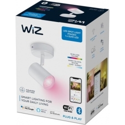 Светильник потолочный WiZ IMAGEO Spots RGB/1/5W/Wi-Fi/белый (929002658701)