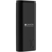 Внешний аккумулятор CANYON PB-103 10000mAh, черный (CNE-CPB010B)