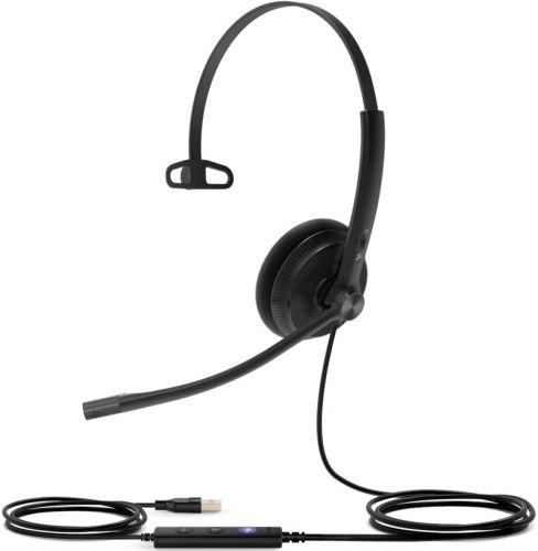 Наушники Yealink Wired Headset черный (UH34 Lite Mono UC)