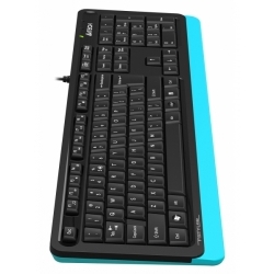 Клавиатура A4Tech Fstyler FKS10, черно-синий 