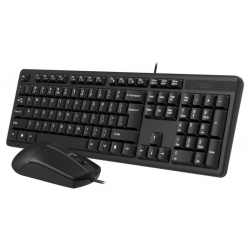 Комплект (клавиатура+мышь) A4Tech KK-3330 USB, черный 