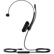 Наушники Yealink Wired Headset черный (UH34 Mono UC)