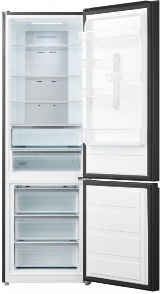 Холодильник Midea MRB519SFNGBE1 бежевый стекло