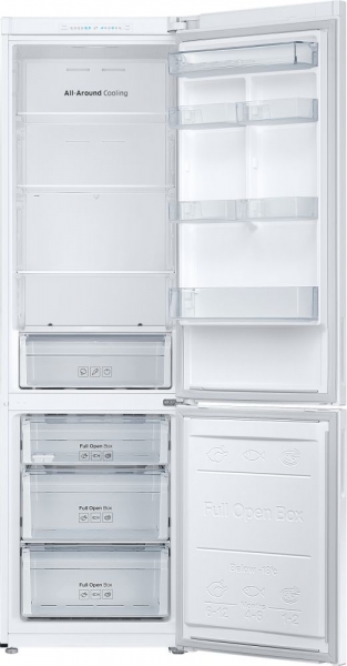 Холодильник SAMSUNG RB37A50N0WW/WT белый