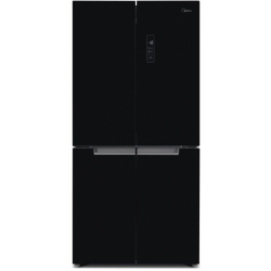 Холодильник Midea MRC518SFNGBL черное стекло