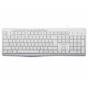 Клавиатура Gembird KB-8430M, белая