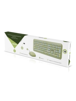 Клавиатура+мышь Smartbuy 666395, зеленый (SBC-666395AG-G)