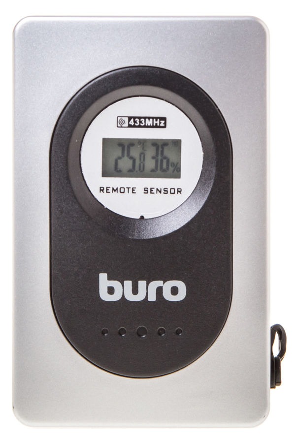 Термометр Buro H999E/G/T, серебристый