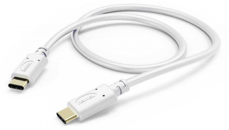 Кабель Hama 00183330 USB Type-C (m) USB Type-C (m) 1м белый