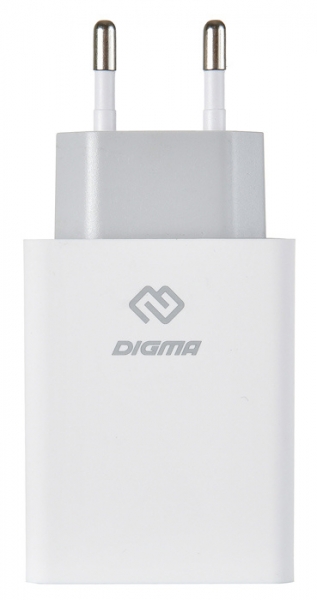 Сетевое зарядное устройство Digma DGWC-3U-5A-WG 5A, белый
