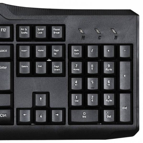 Клавиатура Oklick 170M черный (855272)