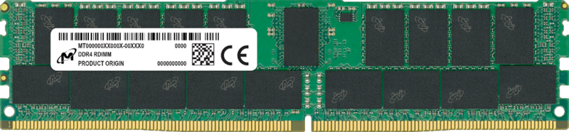 Micron DDR4 RDIMM 16GB 1Rx4 2933 MHz ECC Registred MTA18ASF2G72PZ-2G9  (Analog Crucial CT16G4RFS4293)