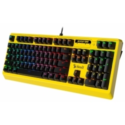 Клавиатура A4Tech Bloody B810RC Punk механическая, желтый/черный