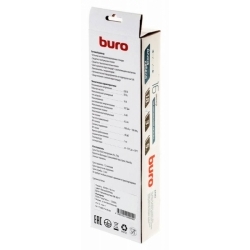 Сетевой фильтр Buro 600SH-16-3-W 3м (6 розеток), белый