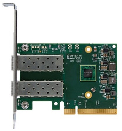 ConnectX®-6 Lx EN adapter card, 25GbE, Dual-port SFP28, PCIe 4.0 x8, No Crypto, Tall Bracket
