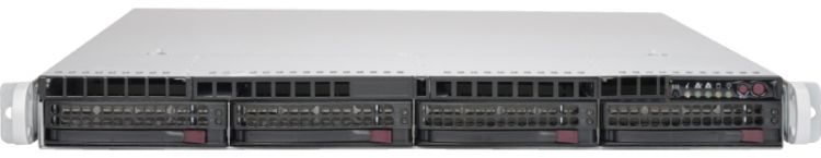 Сервер Supermicro SuperServer 6019P-MTR (SYS-6019P-MTR), черный