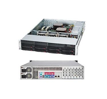 Корпус для сервера 2U 800W CSE-825TQC-R802LPB	SUPERMICRO