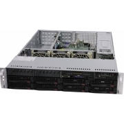 Supermicro SERVER SYS-5029P-WTR (X11SPW-TF, 825TQ-R500WB) (LGA 3647, Intel C622 chipset, VGA, 6xDDR4 Up to 1.5TB ECC 3DS LRDIMM, 8 Hot-swap 3.5" SATA3 drive bays, 4 PCI-E 3.0 x8 (FHFL) slots; 1 PCI-E 3.0 x8 (LP) slot, Dual 10GBase-T LAN with Intel® X772 + X557, 1 VGA, 2 COM, 4 USB 3.0, 2 USB 2.0, 2 SuperDOM, 500W Redundant power)