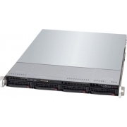 Корпус для сервера SUPERMICRO 1U 700/750W CSE-815TQC-R706WB2, черный 