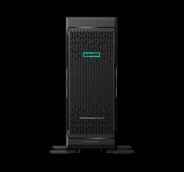 Сервер HPE ML350 Gen10/Xeon-S 4214R/32GB/Черный (P21789-421)