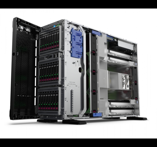 Сервер HPE ML350 Gen10/Xeon-S 4214R/32GB/Черный (P21789-421)