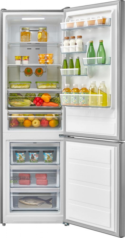 Двухкамерный Холодильник Midea MRB519SFNX1 серебристый