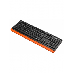 Клавиатура A4Tech Fstyler FKS10, черно-оранжевый 