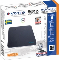 Кронштейн-подставка для DVD и AV систем Kromax MICRO-MONO, черный 