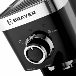 Кофеварка рожкового типа Brayer BR1100/черный 