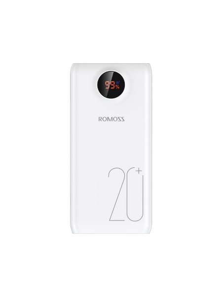 Мобильный аккумулятор Romoss PH80 Pro (SW20 PRO) 20000mAh 2.1A белый