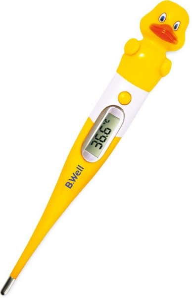 Термометр электронный B.Well WT-06 Flex, желтый/белый
