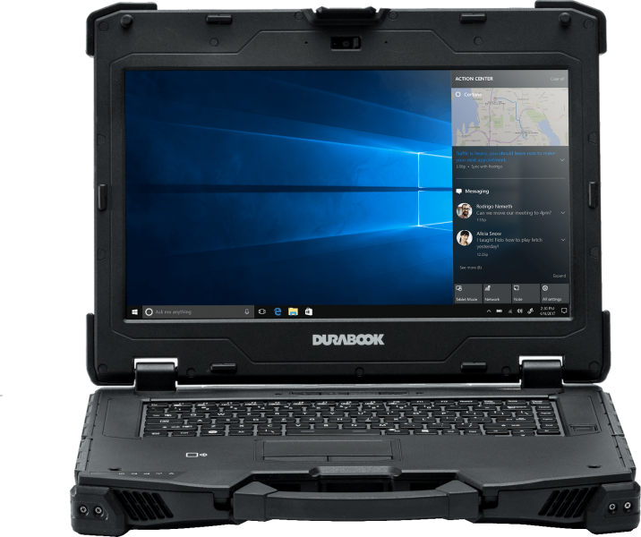 Защищенный ноутбук Z14I Basic Gen2 durabook Z4E1A2DAEBXX
