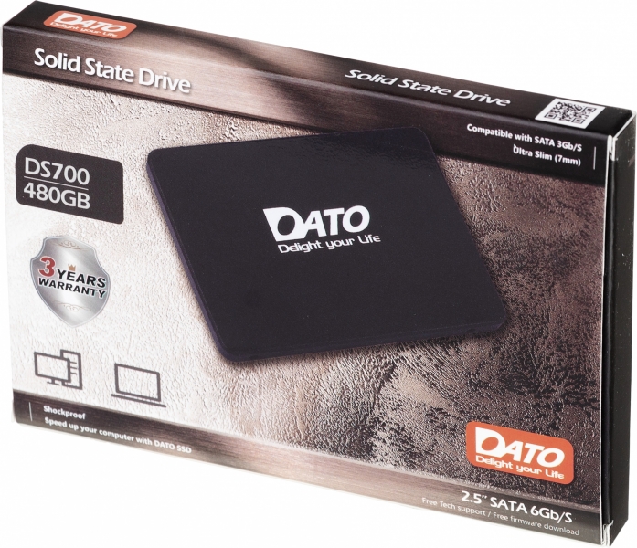 Твердотельный накопитель SSD Dato SATA III 480Gb DS700SSD-480GB DS700 2.5