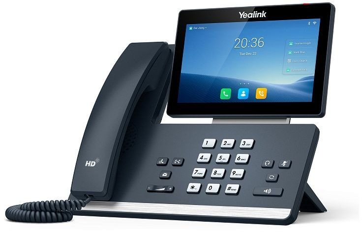 Телефон SIP Yealink SIP-T58W, черный