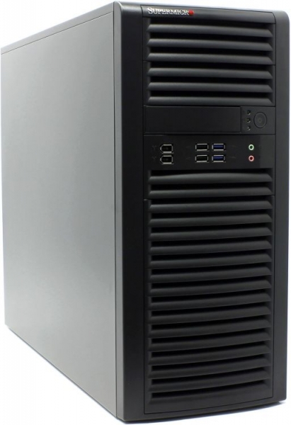 Корпус для сервера SUPERMICRO MIDTOWER 900W CSE-732D4F-903B, черный 