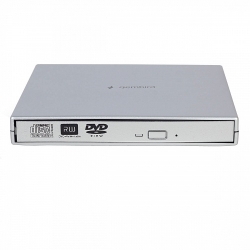 Внешний DVD-привод Gembird DVD-USB-02-SV, серебро