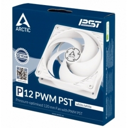 Вентилятор для корпуса ARCTIC P12 PWM PST, белый (ACFAN00170A)
