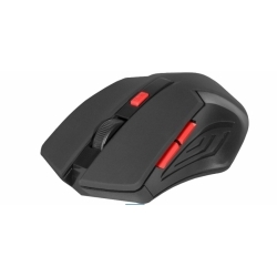 Мышь Defender Accura MM-275, черный/красный