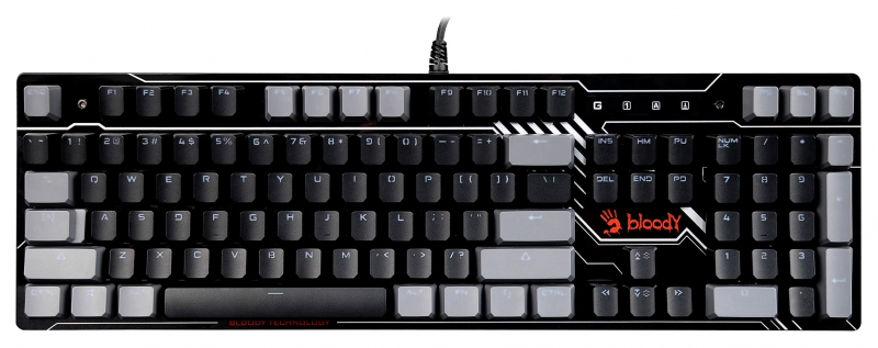 Клавиатура A4Tech Bloody B808N механическая, черный 