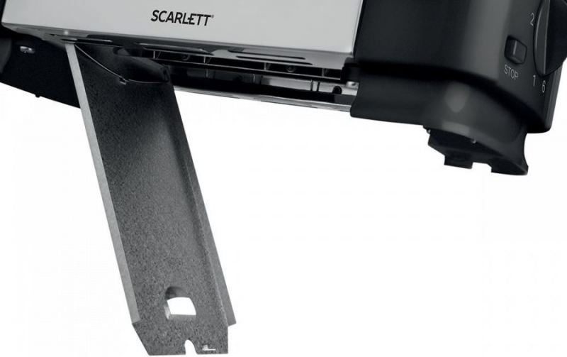 Тостер Scarlett SC-TM11026, черный/серебристый