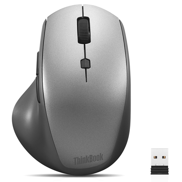 Мышка LENOVO USB OPTICAL WRL 600 4Y50V81591, черный, серый