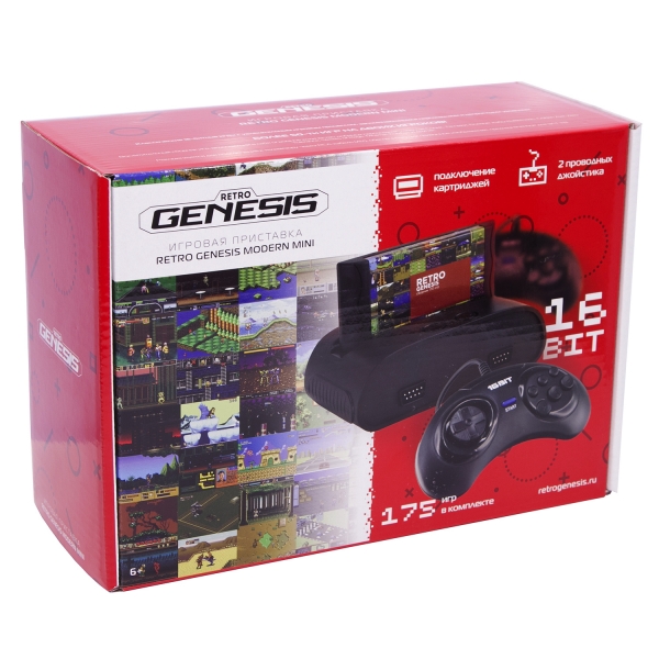 Игровая консоль Retro Genesis Modern mini + 175 игр (ConSkDn111)