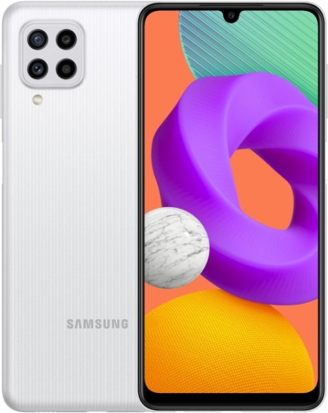 Смартфон Samsung Galaxy M22 6/128Gb, белый (SM-M225FZWGSER)