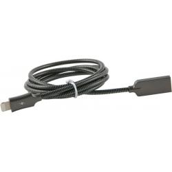 Кабель Redline Flex УТ000015519 Lightning (m) USB A(m) черный