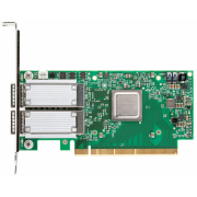 ConnectX®-5 Ex EN network interface card, 100GbE dual-port QSFP28, PCIe4.0 x16, tall bracket