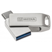 MyMedia by Verbatim My Dual USB Drive 32Gb USB 3.2 Gen 1 Flash Drive (USB-C + USB-A)