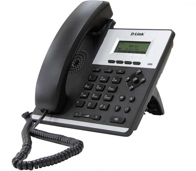 Телефон IP D-Link DPH-120SE/F2A, черный