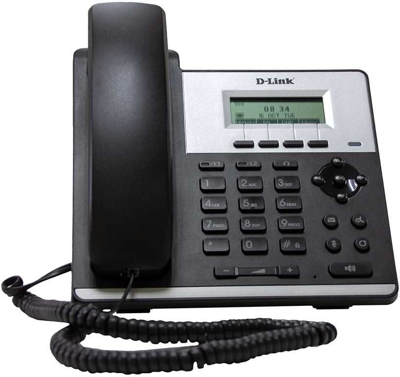 Телефон IP D-Link DPH-120SE/F2A, черный