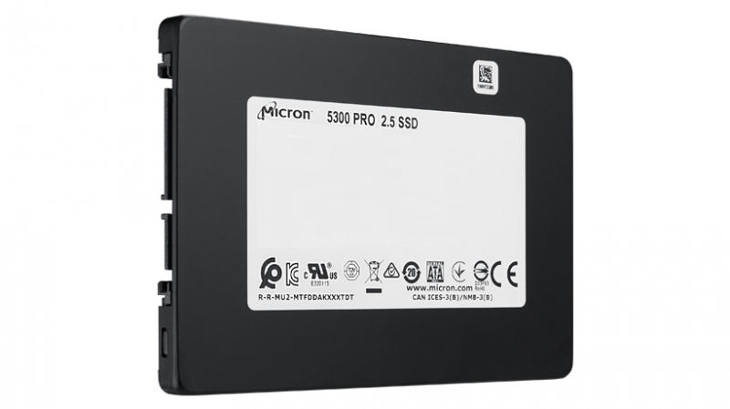Micron 5300 PRO 7680GB 2.5 SATA Non-SED Enterprise Solid State Drive