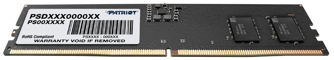 Модуль памяти Patriot DDR5 8Gb 4800MHz (PSD58G480041)